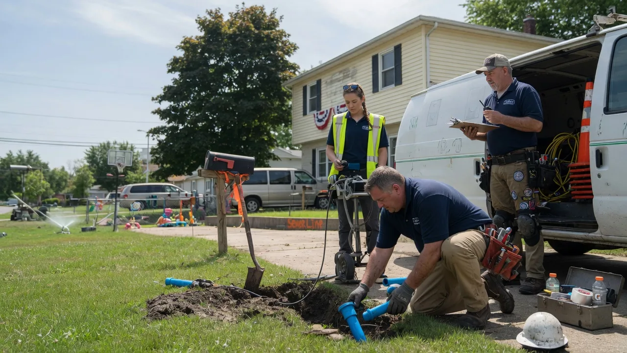 Slab Leak Repair in Donnelsville, OH near me
